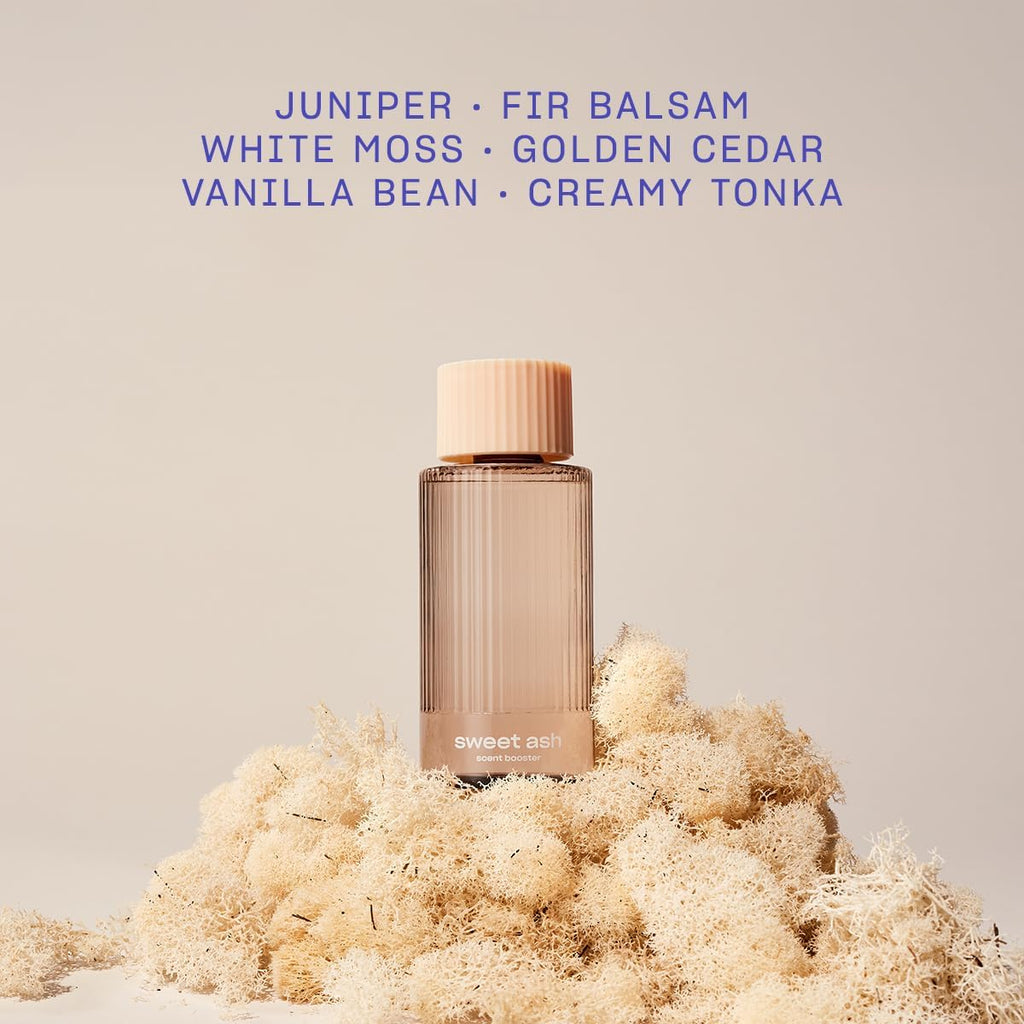 Snif Sweet Ash Scent Booster, Low Key Sweet and Earthy Scent, 25 Loads, Non-Irritating to Skin, Clean, Non-Toxic, Vegan, Cruelty Free, 8.5oz