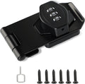 Password Rotary Hasp Locks, Digit Combination Lock Door Security Slide Latch Door Lock for Drawers, File Cabinets, Cabinets, Interior Doors, Barns, Garage Doors, Fence (3 Inch)