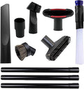 Vacuum Attachments for Shop Vac Accessories 1 1/4 inch & 1 3/8 inch Household Cleaning Kit With Adapter（10 Pcs）