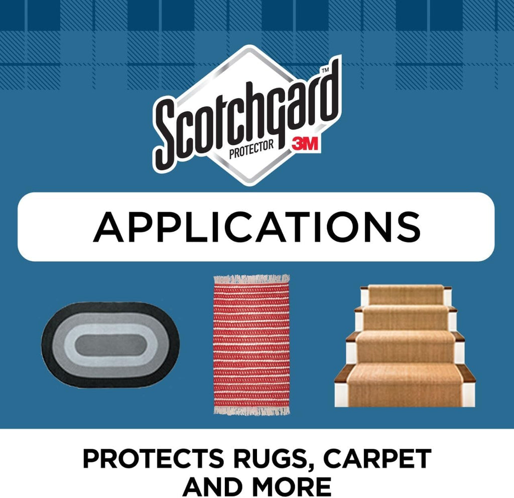 Scotchgard Rug & Carpet Protector, Carpet & Rug Protector Blocks Stains During Spring and Summer Gatherings, Fabric Protector Makes Cleanup of Stains from Muddy Footprints Easier, 14 oz(Pack of 6)