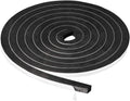 Window Foam Seal Tape 1/2Inch Wide X 1/2Inch Thick, High Density Self Adhesive Weather Stripping Insulation Door Foam Tape,10 Feet Long