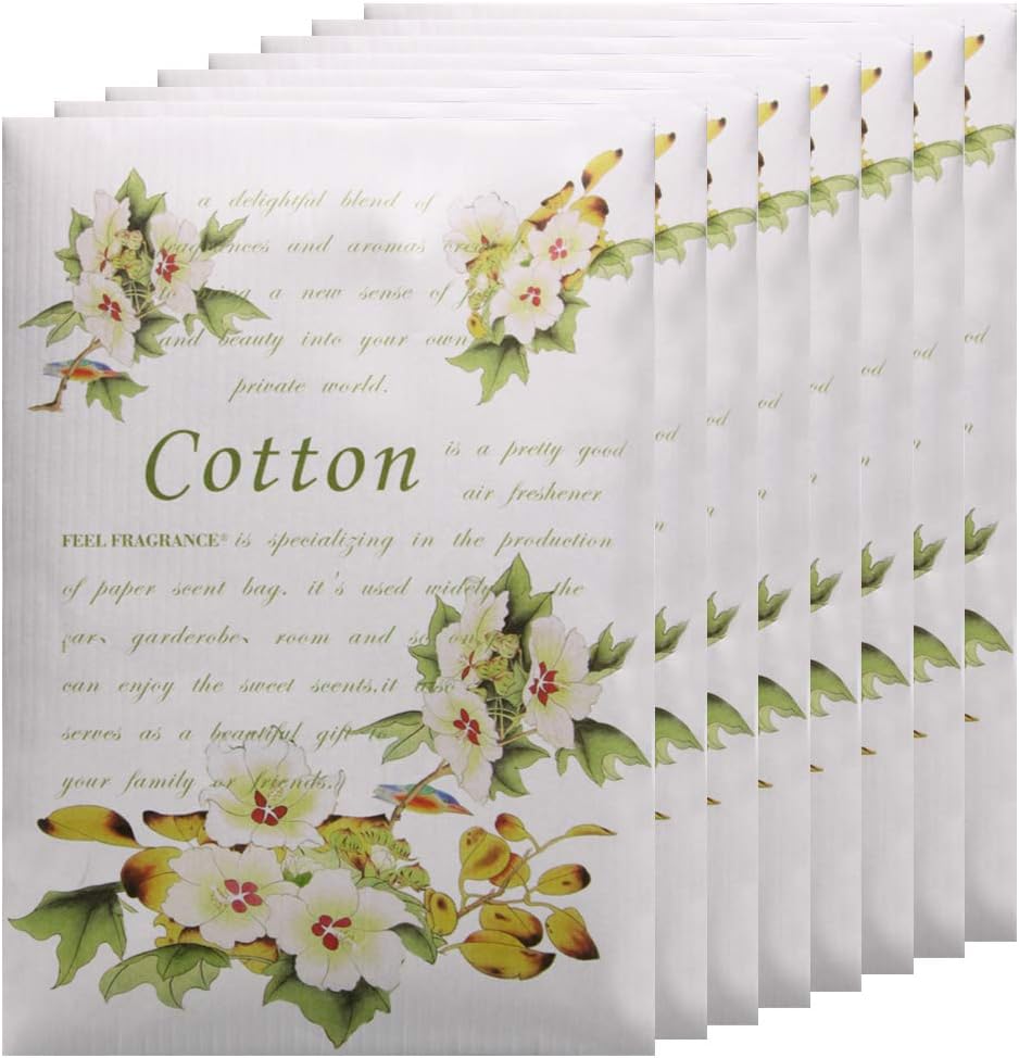 Scented Sachets for Drawer,Lot of 8 (Cotton)