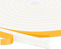 Door Weather Stripping for Doors and Window, Window Insulation Door Seal Tape, Self Adhesive Foam Gasket Tape, Foam Seal Strip Sliding Door Weather Strip, Energy-saving(3/8 in x 3/8 in x 33Ft)