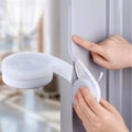 Upgraded 32.8FT Silicone Weather Stripping Door Seal, No Residue Glass Shower Door Seal Strip Under Door Draft Stopper Silicone Sealing Tape for Doors Windows Shower Glass Gap,Transparent,35MM