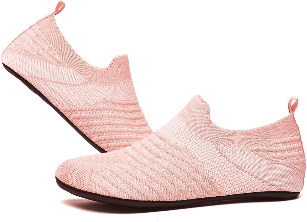 Adult Indoor House Slippers Socks Lightweight Non Slip Grip House Home Shoes for Women Men