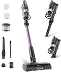 CANDY Cordless Vacuum Cleaner, Stick Vacuum Cordless Rechargeable,45Mins Powerful Suction Vacuum Cleaners for Home,Anti-Tangle,One-Click Dust Disposal,Lightweight for Hardwood Floor Carpet Pet Hair