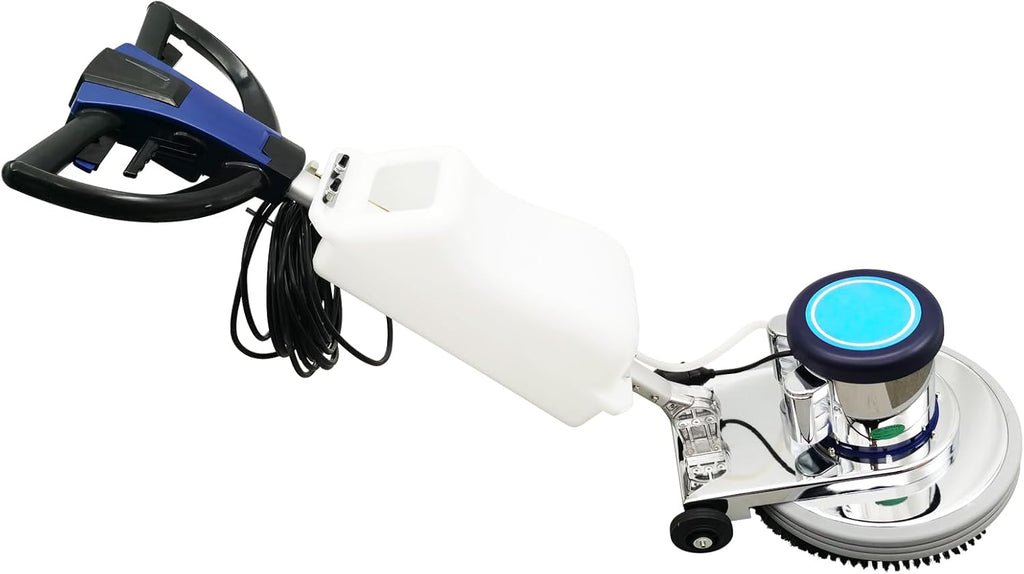 Floor Scrubber Buffer Polisher Commercial Floor Scrubber Machine 18" Tile Floor Cleaning and Polishing Machine 110V 1100W