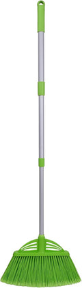 Three-Section Telescopic Aluminum Alloy Rod Long-Handled Broom