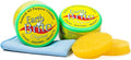 All Natural Multipurpose Cleaner for Bathroom, Floor, Kitchen and More | 300g Original Natural Clay Tub + Sponge (2-Pack) Includes Bonus Diamond Towel Cleaning Supplies Kit