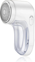 Electric Fabric Shaver, Lint Remover for Clothes, Rechargeable Sweater Shaver to Remove Fuzz and Pill for Sweater, Delicates, Bedding and Couch (White)
