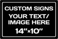 custom signs,Aluminum Weatherproof Metal Sign Multiple Sizes Custom Personalized Text And picture Here,hazard sign,garden sign,custom door sign,Customised business signs
