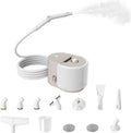 Newbealer Heavy-Duty Steam Cleaner for Home, Stainless Steel Boiler, 12-Piece Accessory Kit, Max 5 Bar Pressure, Multi-Purpose Steamer for Floors, Cars, Furniture, Upholstery, and More