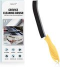 SXhyf Crevice Cleaning Brush - Grout Scrub Brush, House Cleaning Supplies, Gap Cleaning Tools, Home Essentials, Gifts for Women Men, Hard Bristle Crevice Cleaner Brush for Household Use, Bathroom