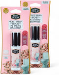 2-Pack: Superior Toilet Spray for Women with Instant Odor Elimination, Powdery Rose Fragrance, Odor Eliminator Bathroom Spray, Travel Size, Long-Lasting, Eco-Friendly, 1.35 Oz. - INSTANT FRESH AIR