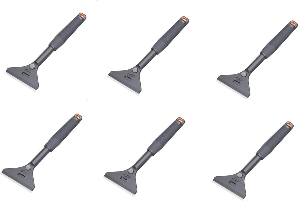 Slice 10599-CS Long-Handled Ceramic Scraper, Never Rusts, Lasts 11x as Long as Metal, Ergonomical Handle for Less Fatigue, 6 Pack