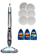 Bissell® SpinWave Hard Floor Expert Corded Spin Mop Cleaner with Washable mop Pads for Sealed Hard Floors, 20393