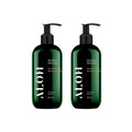 ALŌH Sanitizing Hand Gel 2-pack | Sweet Orange Bergamot + Aloe | 70% Alcohol Hydrating Hand Sanitizer Gel with Essential Oil, for Kids & Adults | 8oz Bottle (Set of 2)