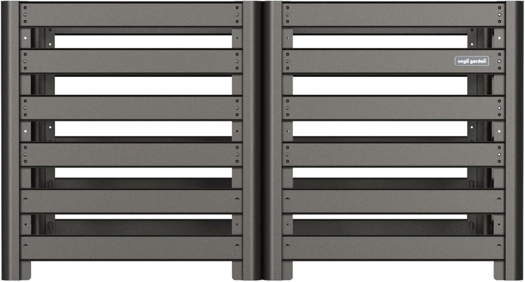 Vego Garden 32" Tall Modular Compost Bin 60" x 30" x 32"