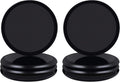 Ezprotekt 8 Pack Reusable Large Furniture Movers Sliders for Carpet, 5" Round Furniture Moving Pads, Carpet Sliders for Heavy Duty Sofa Bed Couch Fridge, Move Items Easily and Quickly (Black)