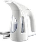 HiLIFE Steamer for Clothes, Portable Handheld Design, 240ml Big Capacity, 700W, Strong Penetrating Steam, Removes Wrinkle, for Home, Office and Travel(ONLY FOR 120V)(White)