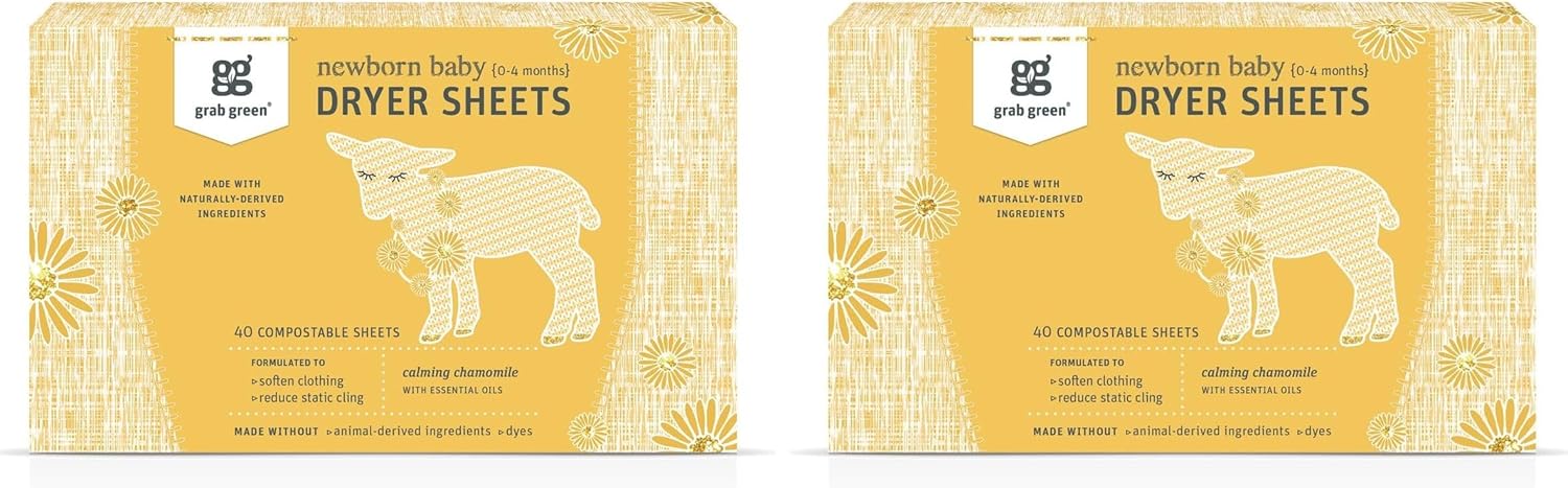 Newborn Baby Dryer Sheets (Pack of 2)