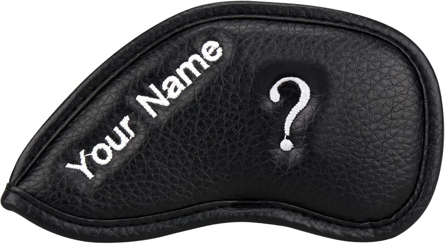 CRAFTSMAN GOLF 12pcs or 1pc Thick Synthetic Leather Golf Iron Head Covers Set Headcover Fit All Brands Callaway Ping Taylormade Cobra Etc. Also Custom Name