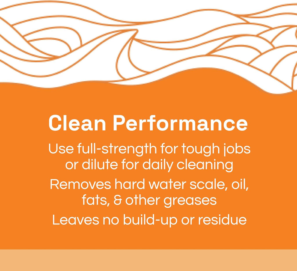 Clean Republic Heavy-Duty Degreaser, Multi-Surface Cleaning Spray for Ovens, Stove Tops, Grills, and More, 32 Fluid Ounce Bottle, 2-Pack