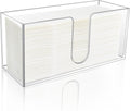 1Pack Acrylic Countertop Paper Towel Holder, Paper Towel Dispenser Countertop/Acrylic Napkin Holder(5mm Acrylic) C-fold or MultiFold Trifold Paper Towels for Bathroom, Kitchen,Restaurant (1)