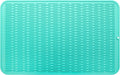 Silicone Dish Drying Mat for Multiple Usage,Easy clean,Eco-friendly,Heat-resistant Silicone Mat for Kitchen Counter or Sink,Refrigerator or Drawer Liner Mint 3XL 28 inches x 18 inches