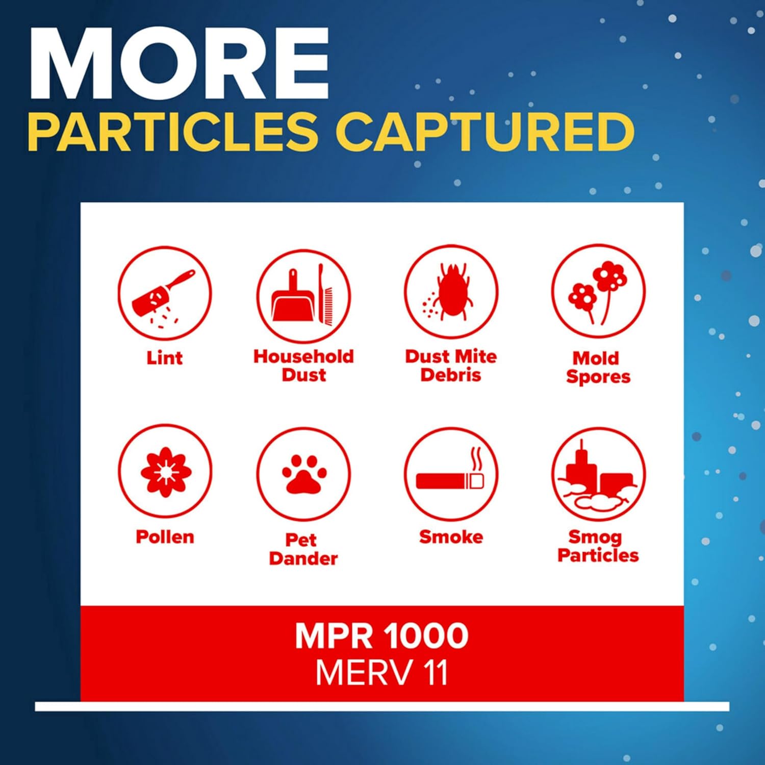 Filtrete 18x30x1 AC Furnace Air Filter, MERV 11, MPR 1000, Micro Allergen Defense, 3-Month Pleated 1-Inch Electrostatic Air Cleaning Filter, 4 Pack (Actual Size 17.81 x 29.81 x 0.81 in)