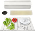 Stone Drying Mat for Kitchen Counter Square, 23.62"x15.35", Collapsible Quick Dry Dish Drying Mat, Absorbent Diatomaceous Earth Pads Match Any Countertop for Dishes Kitchen and Bathroom