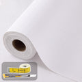 Shelf Liners for Kitchen Cabinets 12in x 30FT Non Adhesive Drawer Liner White Thickened Shelf Liner Paper Strong Non-Slip Easy to Clean for Tool Box Refrigerator with Knife and Tape Measure