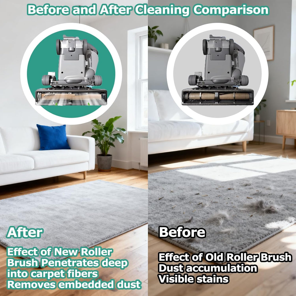 KEEPOW Vacuum Cleaner Brush Roll Compatible with Kirby G3/G4/G5/G6/Sentria, Ultimate G & Avalir Avalir 2– Vacuum Attachments Replacement Parts for Deep Carpet Cleaning