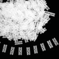 300 PCS Plastic Balloon Clips Ties, H Shape Sealing Clips Reusable Balloon Tie Tool for Wedding Party Christmas Birthday Decoration