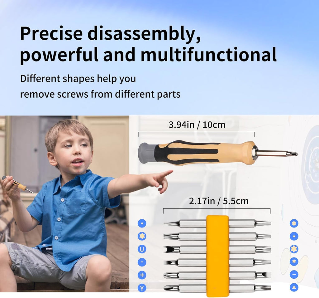 2 Pack Vacuum Lower Duct Hose Kit Compatible with Dyson V6,V7,V8,V10,V11,V15 Soft Roller Cleaner Head,Vacuum Attachment Replacement Parts for Home Cleaning, 1 Set Screwdrivers, 1 Clean Brush