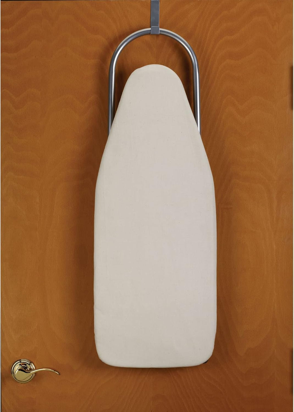 Household Essentials Tabletop Ironing Board, Compact Ironing Board with Iron Rest, Includes Door Hang, Perfect for Dorms and Small Spaces, 12 x 30", Silver