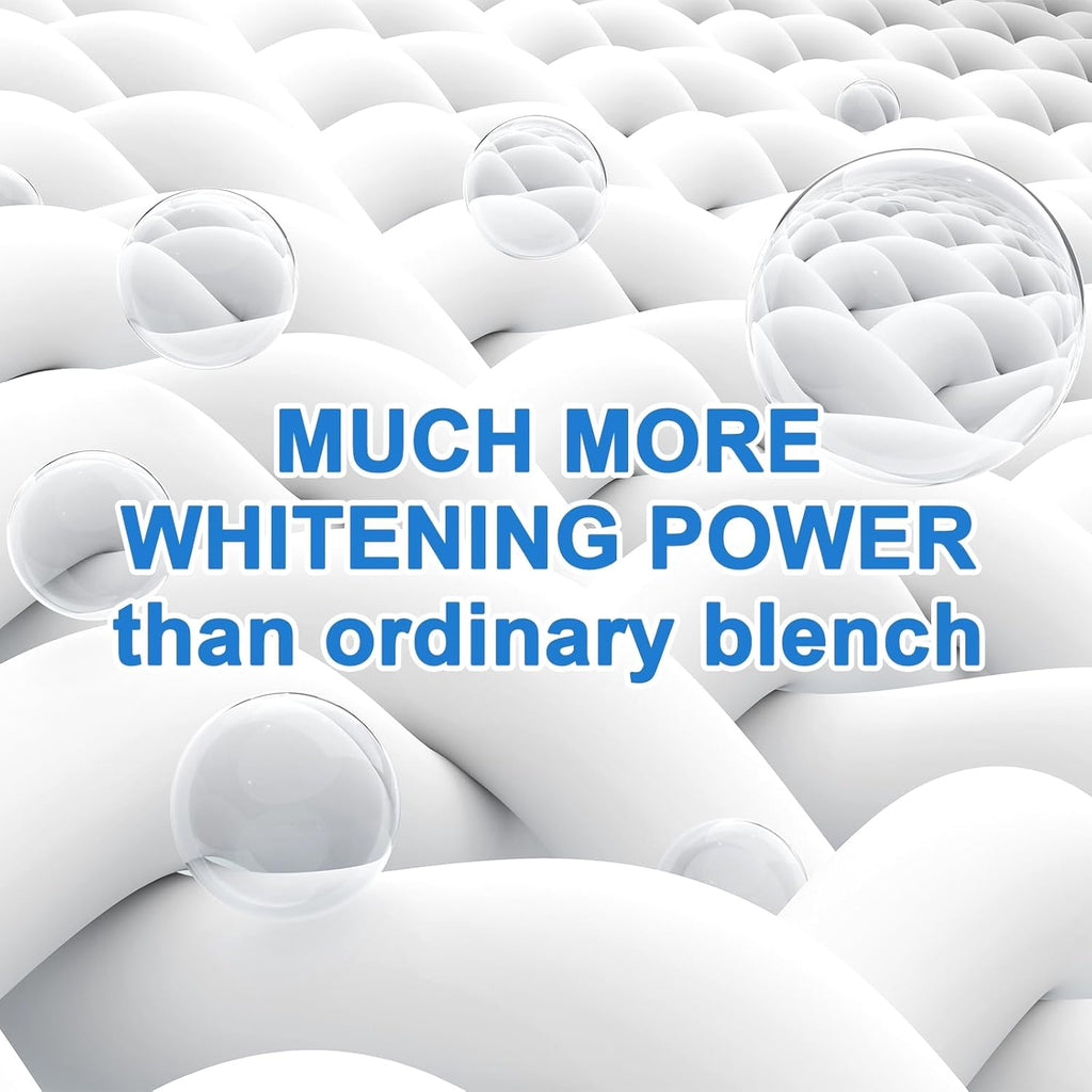 Eco Laundry Whitener Sheets 78 Count – Binbata Unscented High Concentrated Laundry Bleach, Effectively Remove Yellowing & Greying, Safe for Sensitive Skin, Available in all Washing Machines