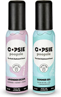 Oopsie Poopsie Pre GO toilet spray, discreet & portable original Pre-poo spray to use on the go. Assorted scents Lavender Scape/Summer Sea Toilet Odor Eliminator 2oz bottle Gift Set 2 pack