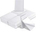 Zonon 64 Pieces Door Corner Seal Weatherstripping Exterior Door Frame Seal Draft Stopper Adhesive Corner Pads for Weather Stripping and Draft Protection (White)