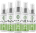 Mist N' Go Travel Toilet Spray - Odor Eliminator & Air Freshener (Fresh Linen) - 2oz x5