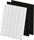 AP-1512HH 200M Filter Set Compatible with Coway Airmega AP-1512HH and Airmega 200M air Puri-fier, 1 High Efficiency and 2 Carbon Filters, AP-1512HH-FP, AP-1518R, AP-1519P, Part 3304899