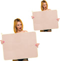 Hushee 2 Pack Extra Large Dish Drying Mat Microfiber Absorbent Dish Drying Pad Large Size Dishes Drainer Mats for Countertop, Sink, Refrigerator or Dryer (30 x 24 Inch,Beige)