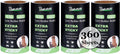 4 inch Lint Roller Refills for Amazon IKEA Evercare and Others, Extra Sticky Lint Remover Roller Refills 4 Pack, 90 Sheets per Refill, 360 Sheets Total (Inside Dia. 1 1/2 inch)