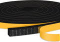 Weather Stripping Soundproof, 1/2 in x 1/2 in High Density Foam Insulation Tapes, Weatherproof Seal Strip Weatherstrips for Windows Sliding Doors, 2 Rolls Total 26Ft