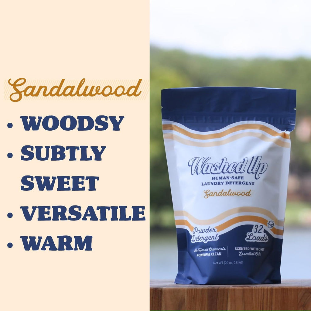 Laundry Detergent Powder | Safe for Sensitive Groups | Powerful Clean | Plant & Mineral-Based | Made in USA