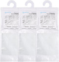 500 Gram Moisture Absorber Hanging Bags 3 Pack - 17.6 oz Fragrance-Free Large Dehumidifier for Closet, Bathroom, Bedroom – Double Leak-Proof Design & Dual-Sided Absorption