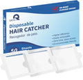 Disposable Hair Catcher Shower Drain Mesh Stickers, Hair Catchers for Shower, 50 Pack, 4.1 Inch - Square