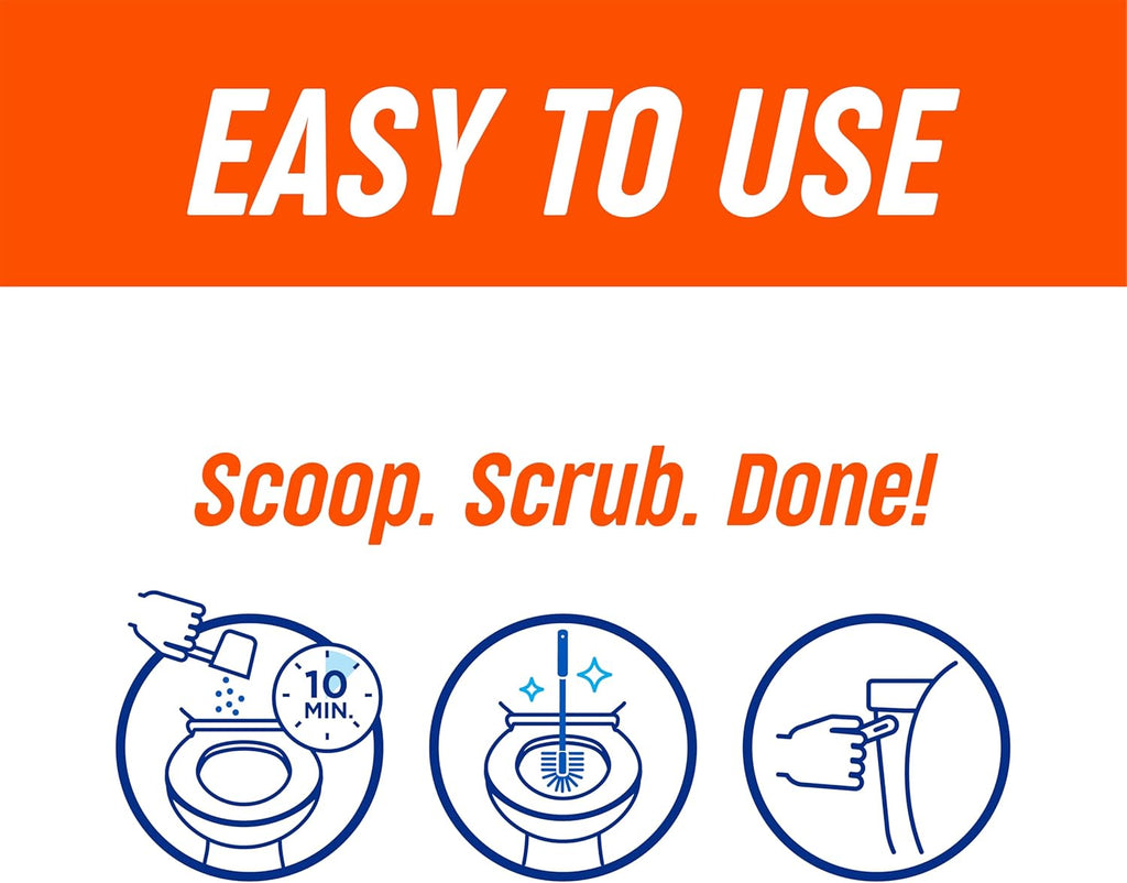 Ty-D-Bol Ultra Foam Toilet Bowl Cleaner - Provides Up to 8 Cleans - Citrus Scent - Fights Buildup and Eliminates Stains Using Immediate Foaming Action