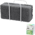 Hook LAB Reusable Sponge Holder for Kitchen Sink & Bathroom Organizer, Mountable Rack for Sponges, Scrubbers, Soaps and Brushes - White