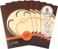 Pumpkin Spice Latte Scented Sachets Pack of 6, Fall & Winter - Long-Lasting Scented Bags, Home Fragrance, Air Freshener & Deodorizer for Closet, Room, Drawer, or Cars, Made in USA